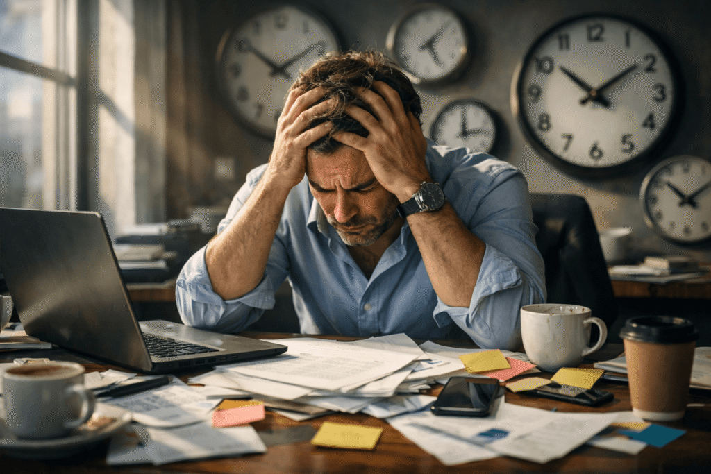 brak czasu przedsiebiorca